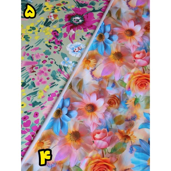 پارچه نخی نانو درجه یک عروسکی و گلدار