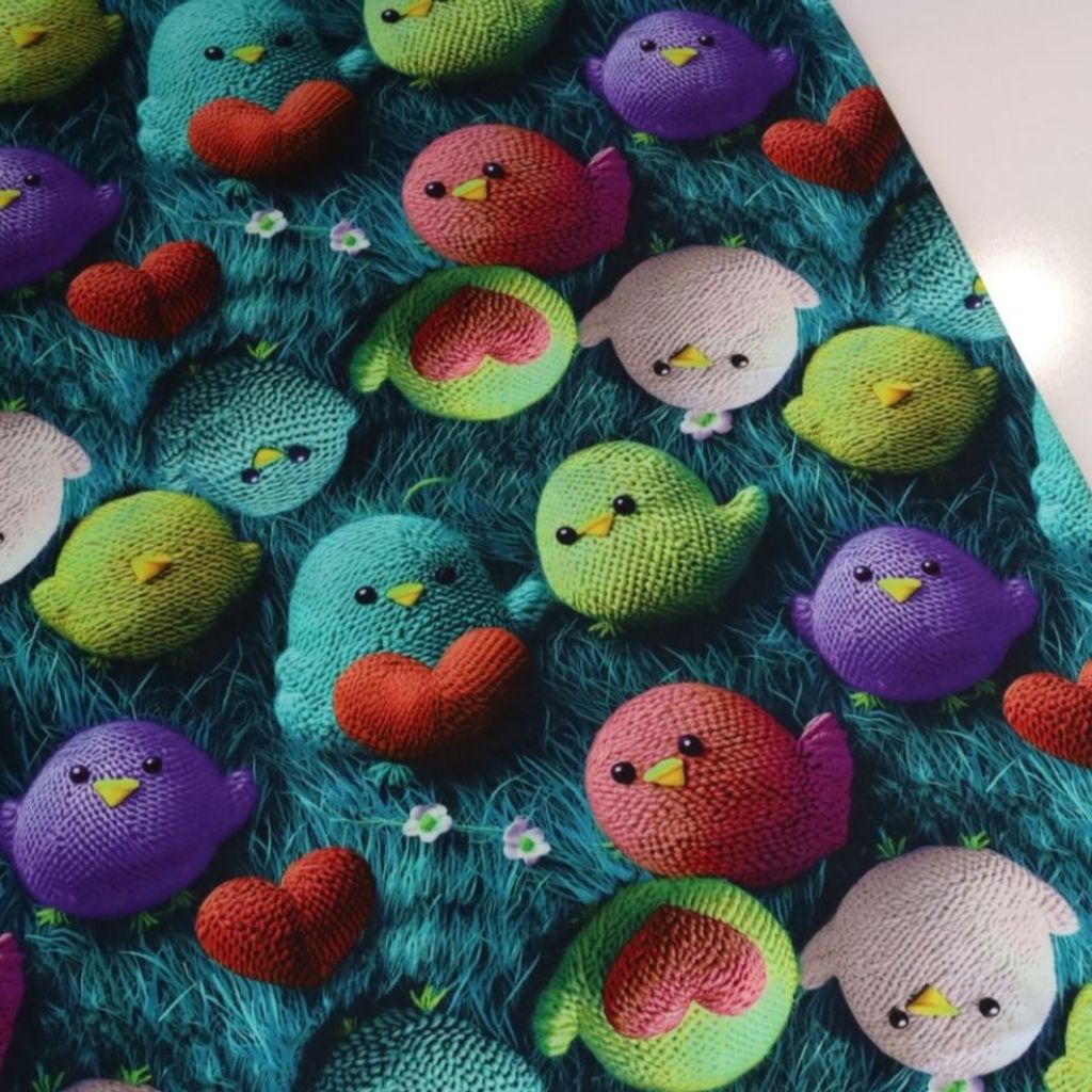 قیمت ارزان پارچه نخی نانو درجه یک عروسکی و گلدار