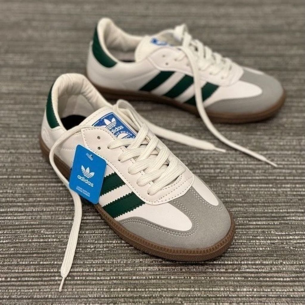 خرید اینترنتی کفش سامبا ادیداس زنانه رنگ سفید سبز