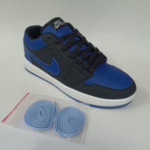 مشخصات کتونی مردانه نایک جردن 1 آبی مشکی کیفیت بالا