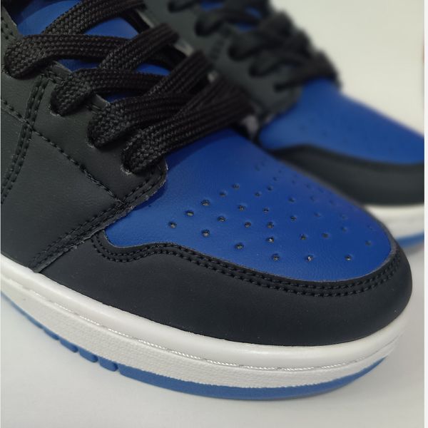 کتانی مردانه نایک جردن 1 آبی مشکی کیفیت بالا