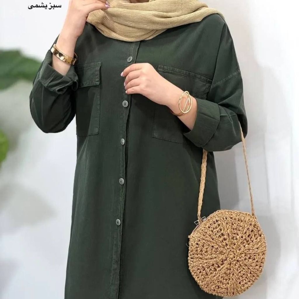 خرید اینترنتی مانتو سایز بزرگ نسترن