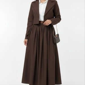 خرید آنلاین کت دامن زنانه ست سه تیکه لاکچری