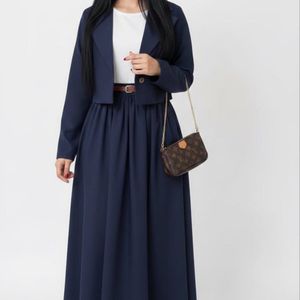 کت دامن زنانه ست سه تیکه لاکچری