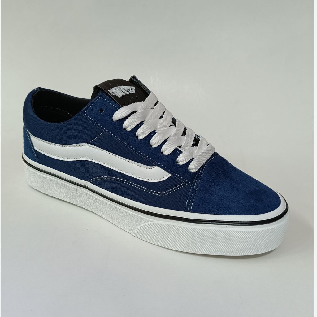 خرید اینترنتی کتونی مردانه ونس اولداسکول آبی کیفیت بالا