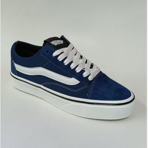 خرید اینترنتی کتونی مردانه ونس اولداسکول آبی کیفیت بالا