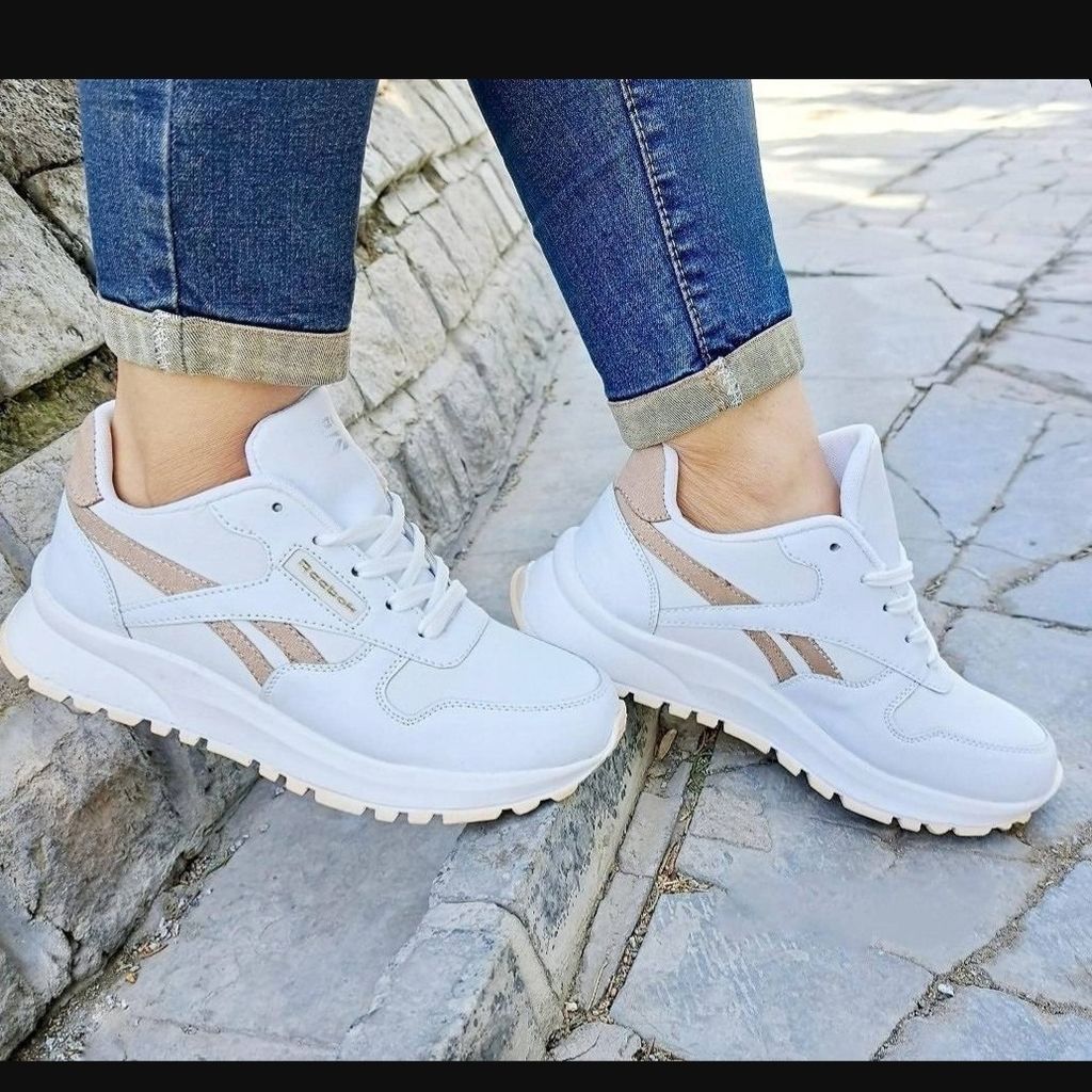 فروش اینترنتی کتونی طبی لژدار زنانه مدل ریبوک