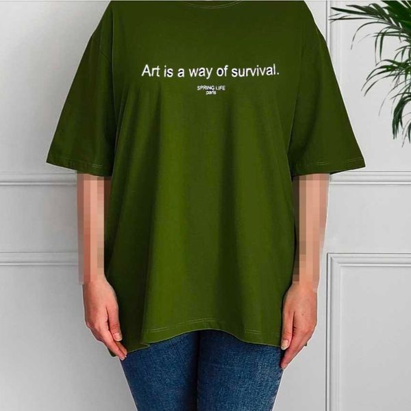 تیشرت سوپر پنبه سایز بزرگ تا سایز 50 مدل Art