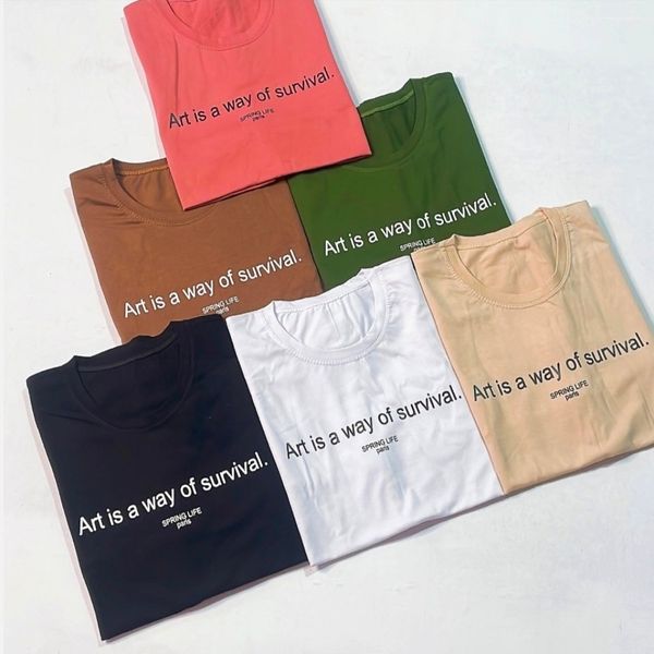 تیشرت سوپر پنبه سایز بزرگ تا سایز 50 مدل Art