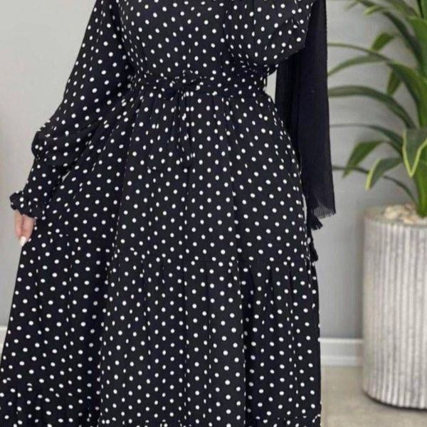 پیراهن‌بلند توپی باران