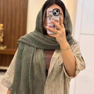 خرید انلاین شال دانتل کنفی بهاره