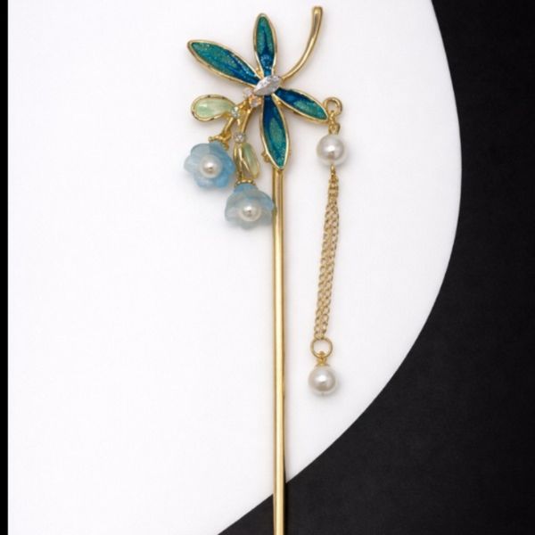 کانزاشی مجلسی سنجاقک در 2 رنگ خاص