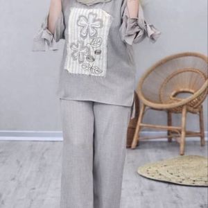 ست شومیز شلوار نرگس