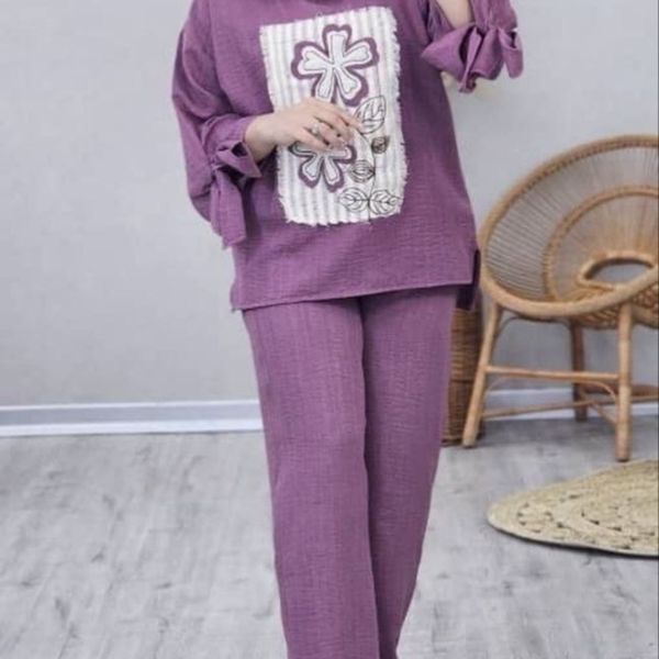 ست شومیز شلوار نرگس