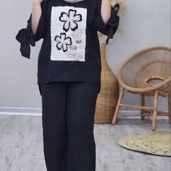 ست شومیز شلوار نرگس