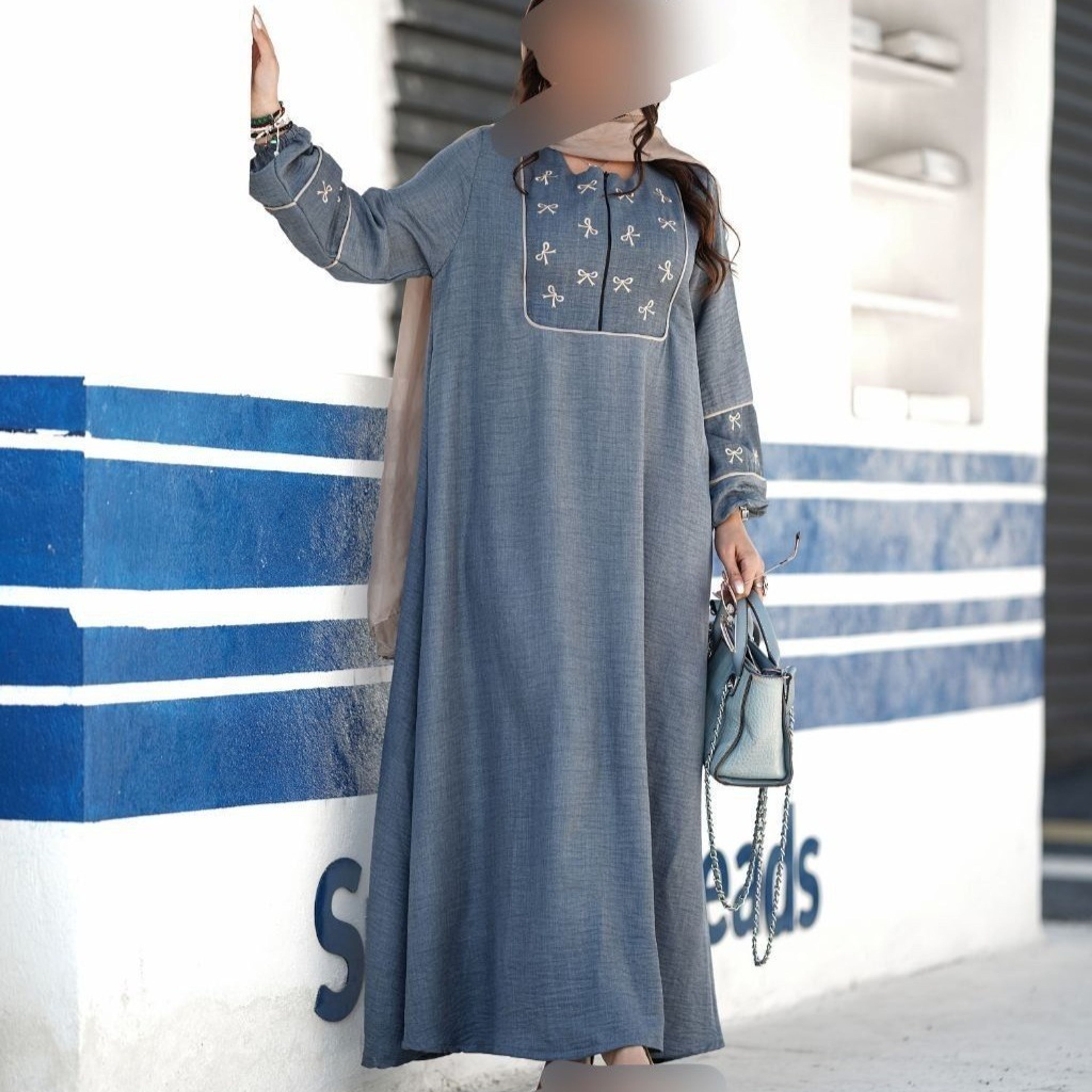 خرید انلاین مانتو عبایی شانتون