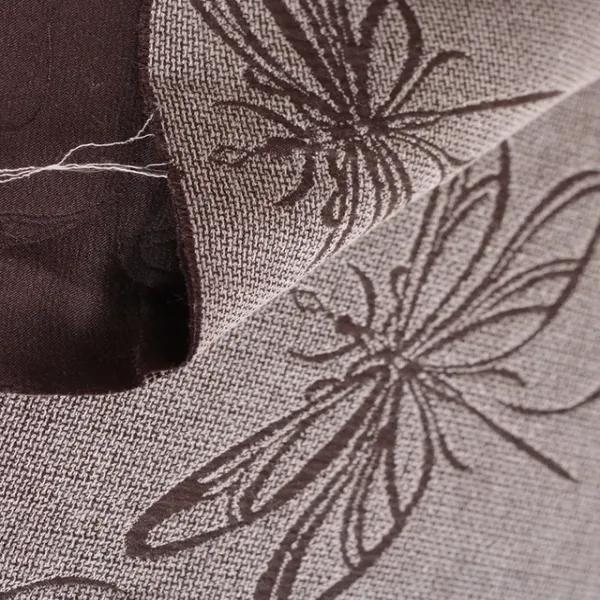 پارچه ژاکارد طرح سنجاقک 1242