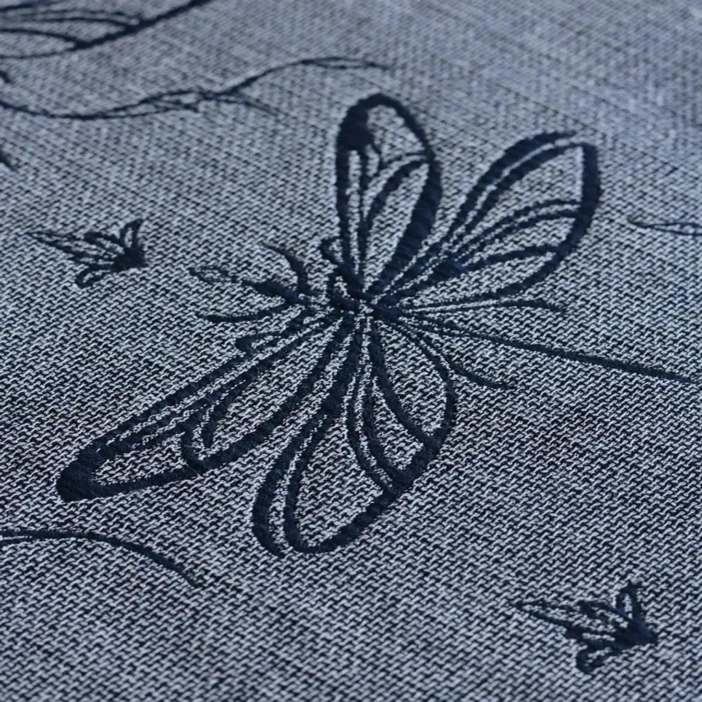 خرید اینترنتی قیمت پارچه ژاکارد طرح سنجاقک 1242