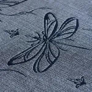 خرید اینترنتی قیمت پارچه ژاکارد طرح سنجاقک 1242