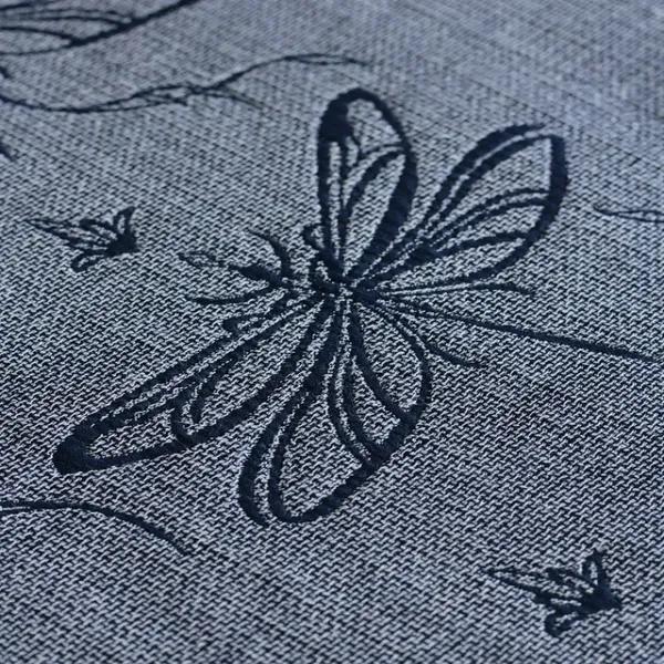 پارچه ژاکارد طرح سنجاقک 1242