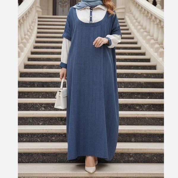 پیراهن مانتویی شانتون ژاکارد