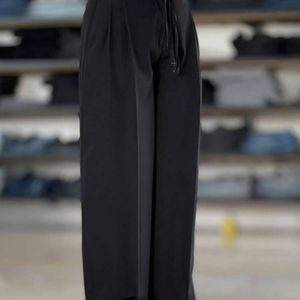 شلوار بگ کمربنددار