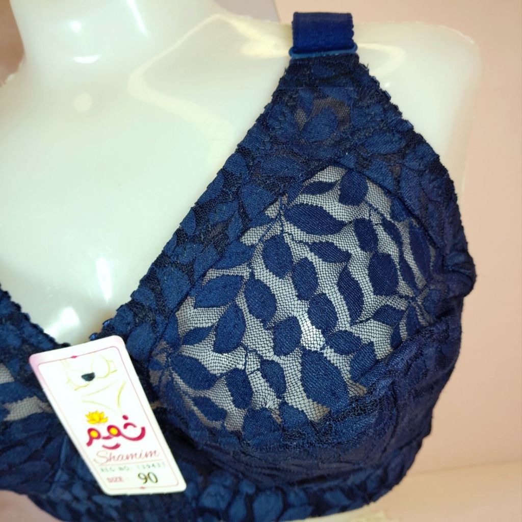 قیمت ارزان سوتین گیپور اعلا سایز90تا100 برند شمیم کاپ بی ارسال رایگان