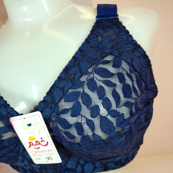 سوتین گیپور اعلا سایز90تا100 برند شمیم کاپ بی ارسال رایگان