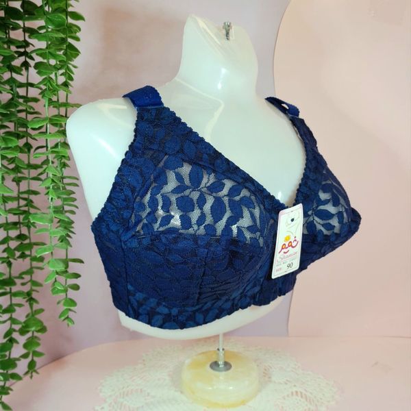 سوتین گیپور اعلا سایز90تا100 برند شمیم کاپ بی ارسال رایگان