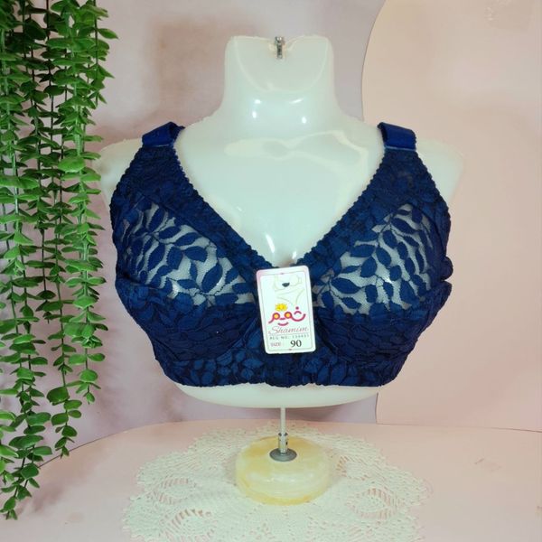 سوتین گیپور اعلا سایز90تا100 برند شمیم کاپ بی ارسال رایگان