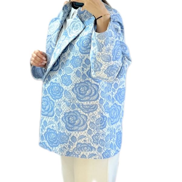 کت ژاکارد ترک ویکتوریا طرح دانتل