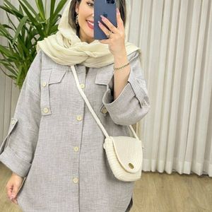 خرید آنلاین مانتو جیب صلیب هایده