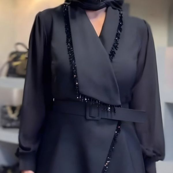 کت و شلوار  مجلسی زنانه طرح نگاه