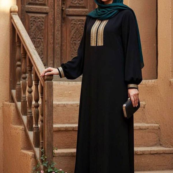 عبا زنانه طرح آفتاب