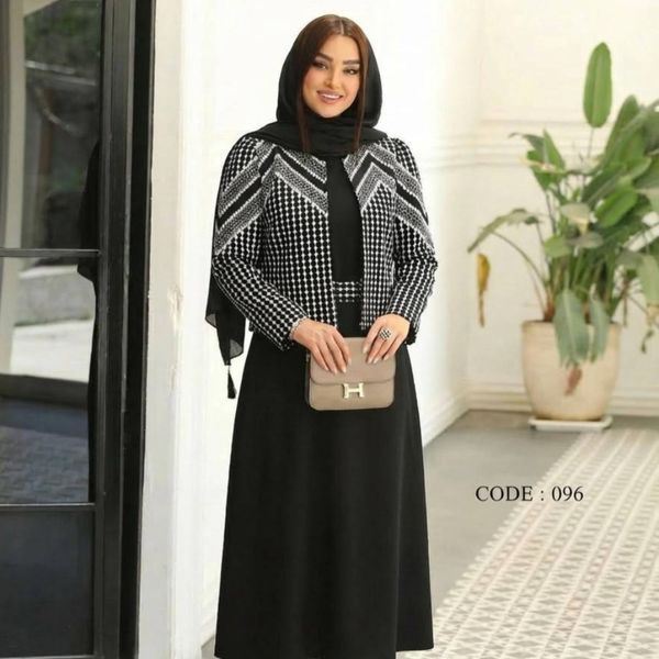 کت و سارافن زنانه  طرح نبات