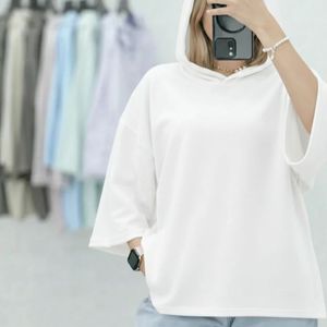 تیشرت زنانه و دخترانه لانگ کلاهدار