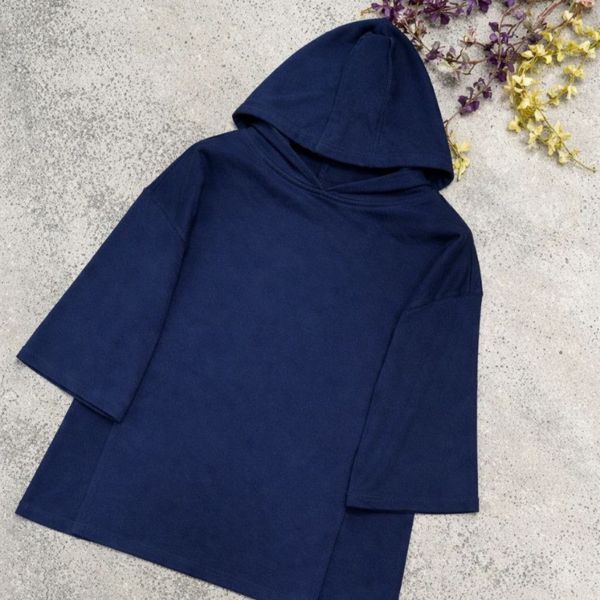 تیشرت زنانه و دخترانه لانگ کلاهدار