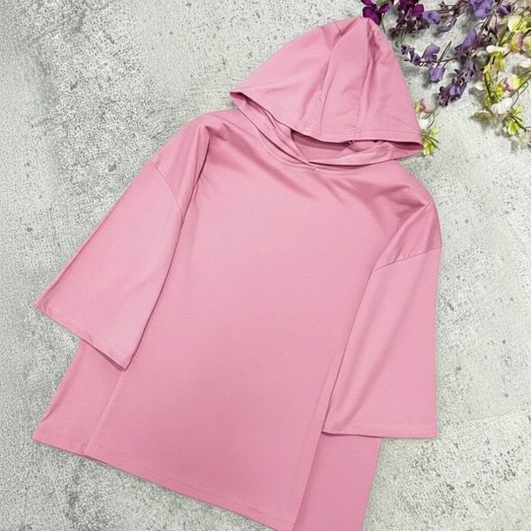 تیشرت زنانه و دخترانه لانگ کلاهدار