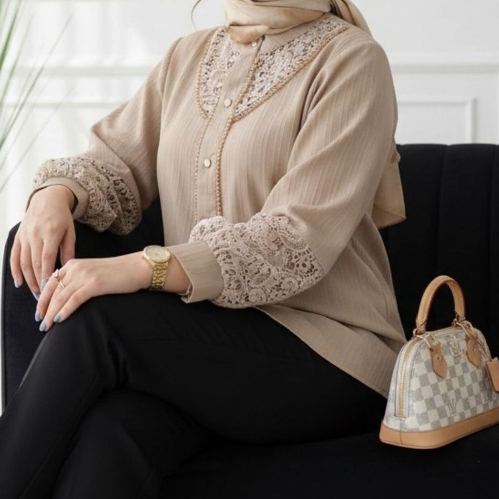 فروش اینترنتی شومیز مجلسی ملورین کرم