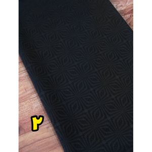 خرید انلاین پارچه ساتن ژاکارد مشکی
