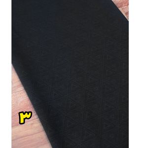 خرید اینترنتی پارچه ساتن ژاکارد مشکی