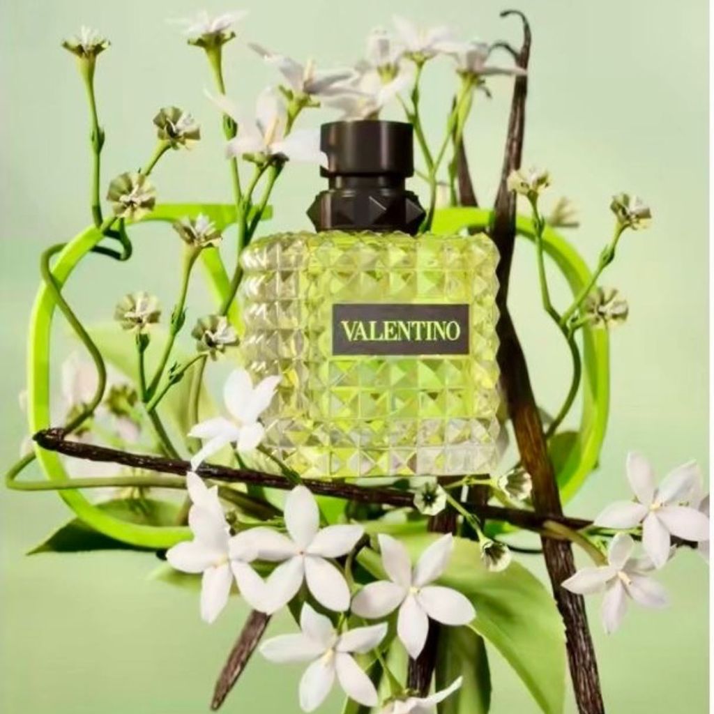مشخصات تستر عطر ادکلن والنتینو دونا بورن این روما گرین استراواگانزا Valentino