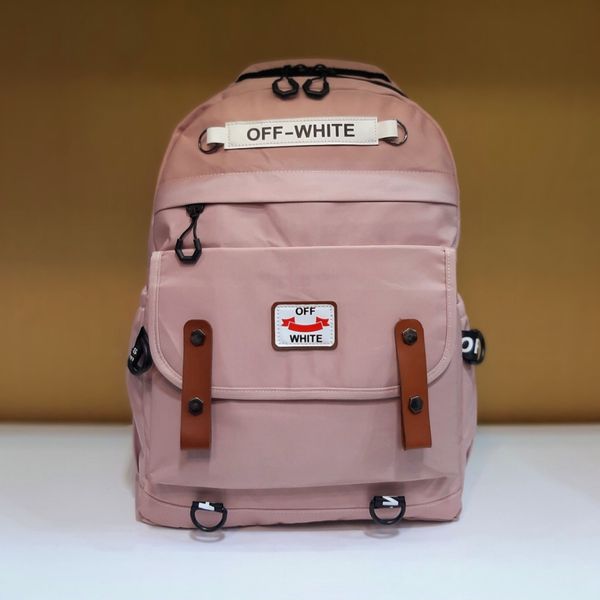 کوله پشتی off White صورتی