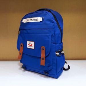 کوله پشتی off White رنگ آبی