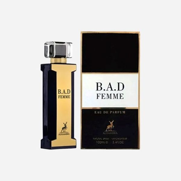 ادکلن بد فمی مدل گودگرل مشکی الحمبرا 100 میل (BAD FEMME ALHAMBRA)