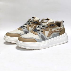 خرید آنلاین کتانی اسپرت فشیون کرم کاراملی با کیفیت بالا Fashion Sport
