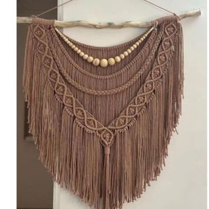 دیوارکوب‌اویز مکرومه بافی طرح دلفین