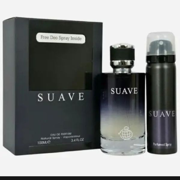 ادکلن ساواچ همراه با اسپری فرگرانس 100 میل (SUAVE FRAGRANCE)