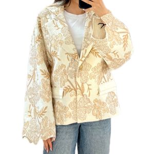 کت ژاکارد ترک قیطون دوزی شده