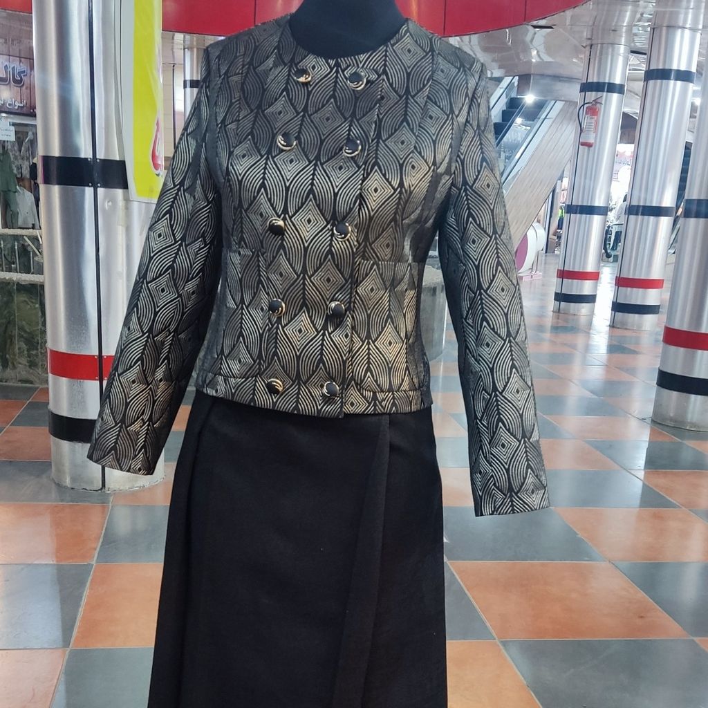 مشخصات کت دامن مجلسی زنانه